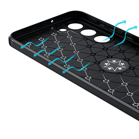 Galaxy S23 Uyumlu Zore Ravel Silikon Kılıf-Mavi