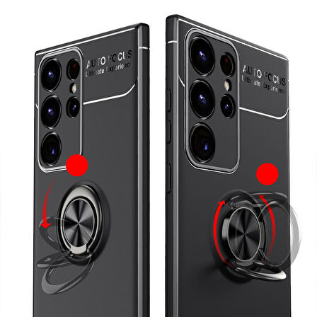 Galaxy S23 Ultra Uyumlu Zore Ravel Silikon Kapak-Mavi