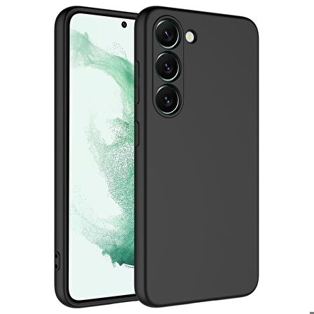 Galaxy S23 Uyumlu Zore Mara Lansman Kapak-Siyah