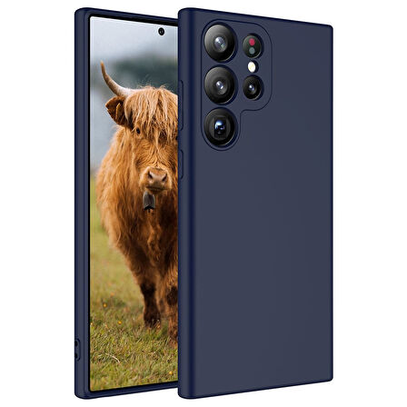Galaxy S23 Ultra Uyumlu Zore Mara Lansman Kılıf-Lacivert