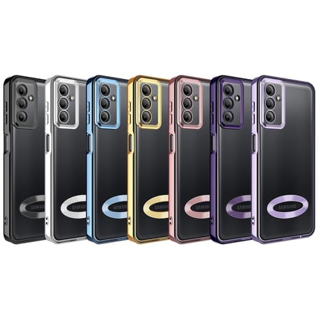 Galaxy A04S Kılıf Kamera Korumalı Logo Gösteren Zore Omega Kapak