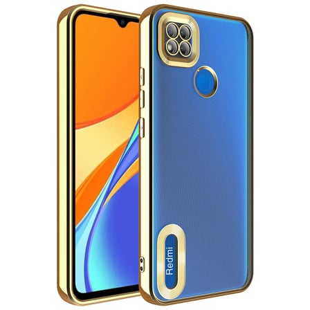 Xiaomi Redmi 9C Kılıf Kamera Lens Korumalı Logo Gösteren İnce Hafif Alan Tech