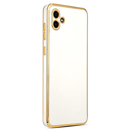 Galaxy A04 Uyumlu Zore Bark Kapak-Beyaz