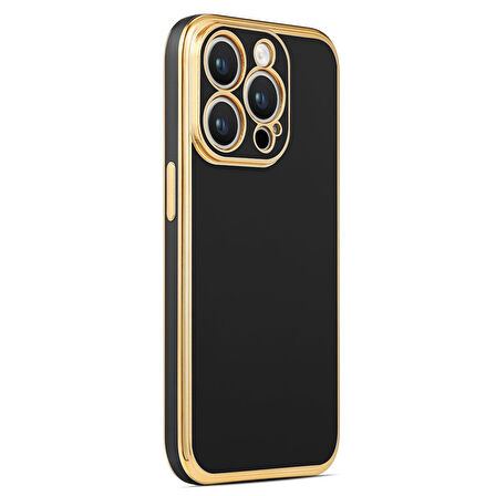iPhone 14 Pro Max Uyumlu Zore Bark Kapak-Siyah