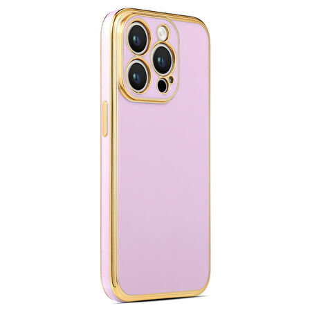 iPhone 14 Pro Uyumlu Zore Bark Kapak-Lila