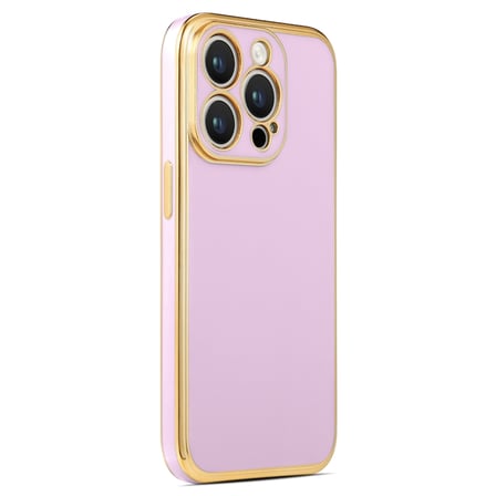 Lexroo iPhone 14 Pro Bark TPU Silikon Kılıf - Lila
