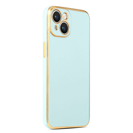 iPhone 14 Plus Uyumlu Zore Bark Kılıf-Mavi Açık