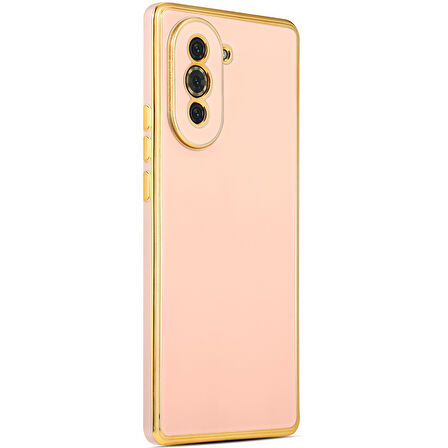 Huawei Nova 10 Kılıf Zore Bark Kapak-Rose Gold