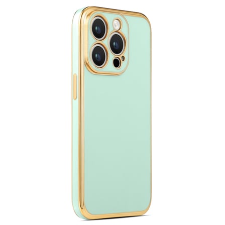 Lexroo iPhone 14 Pro Max Bark TPU Silikon Kılıf - Açık Yeşil