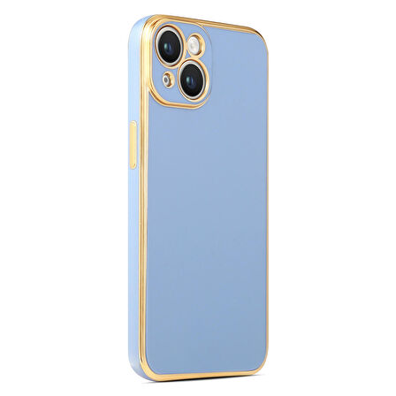 iPhone 14 Plus Uyumlu Zore Bark Kapak-Mavi