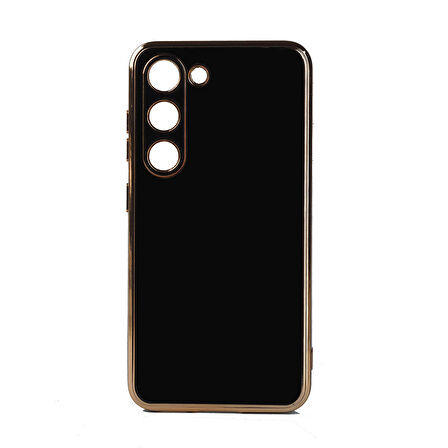 Galaxy S23 Plus Uyumlu Ensueno Bark Kapak-Siyah