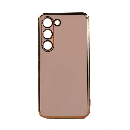 Galaxy S23 Plus Uyumlu Zore Bark Kılıf-Rose Gold