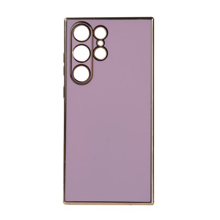 Galaxy S23 Ultra Uyumlu MKST Bark Kılıf-Lila