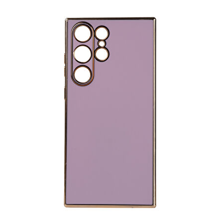 Galaxy S23 Ultra Uyumlu Zore Bark Kılıf-Lila