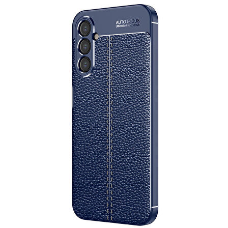Galaxy A34 Uyumlu Zore Niss Silikon Kapak-Lacivert