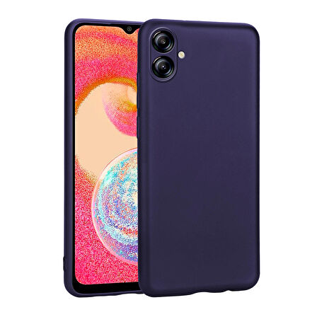 Galaxy A04E Uyumlu Zore Premier Silikon Kapak-Lacivert