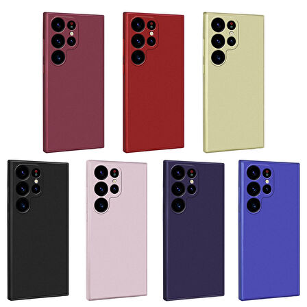 Galaxy S23 Ultra Uyumlu Zore Premier Silikon Kapak-Saks Mavi