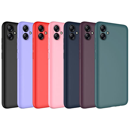 Galaxy A04E Uyumlu Zore Mara Lansman Kapak-Koyu Yeşil