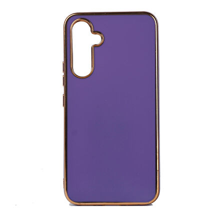 Galaxy A14 Uyumlu Zore Bark Kapak-Derin Mor