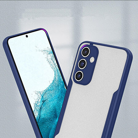 Galaxy A34 Uyumlu Zore Parfe Kapak-Siyah