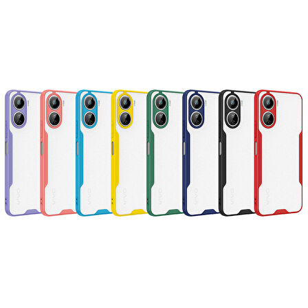 Vivo Y16 Kılıf Zore Parfe Kapak-Lacivert