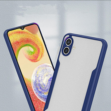 Galaxy A04 Uyumlu Zore Parfe Kapak-Mor
