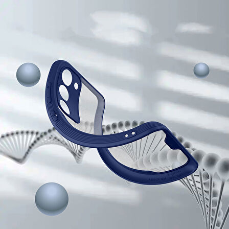 Galaxy S23 Uyumlu Zore Parfe Kılıf-Lacivert