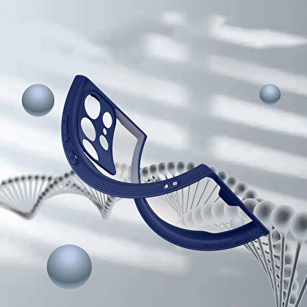 Galaxy S23 Ultra Uyumlu Zore Parfe Kapak-Lacivert