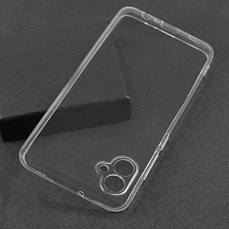 Galaxy A04E Uyumlu Zore Süper Silikon Kapak-Renksiz