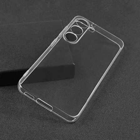 Galaxy A54 Uyumlu Zore Süper Silikon Kapak-Renksiz