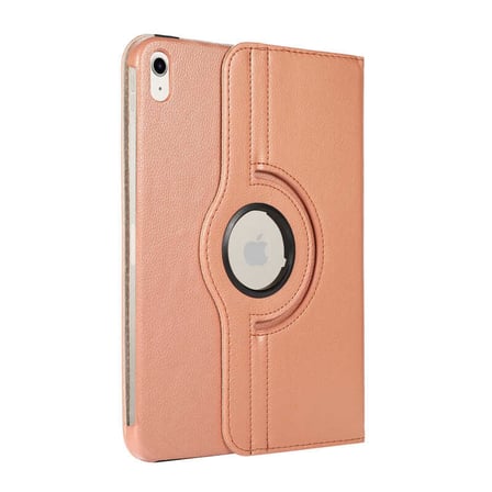 iPad 11.Nesil 2025 ​NRTK Dönebilen Standlı Kılıf - Rose Gold