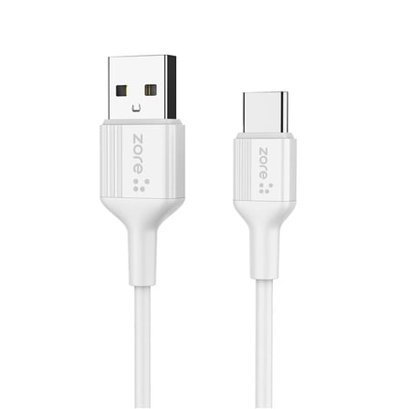 Beyaz Play Serisi PL1 Type-C 2in1 Seyahat Şarj Aleti 12W-Zore