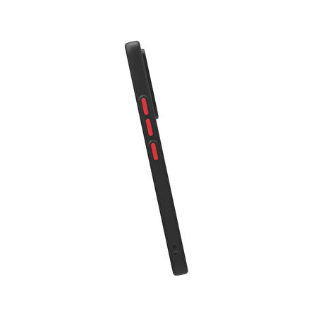 Xiaomi Xiaomi 12 Lite Kılıf Zore Hux Kapak-Siyah