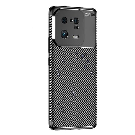 Xiaomi Mi 13 Pro Kılıf Karbon Görünümlü Silikon Kamera Korumalı Üstün Koruma FORUMSHOP