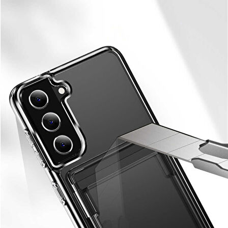 Galaxy S23 Plus Uyumlu Zore NSM-a Kılıf-Renksiz