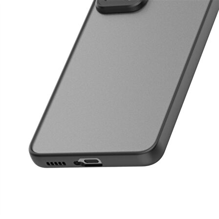 Xiaomi Redmi Note 11 Pro 5G Kılıf Zore Hux Kapak-Siyah