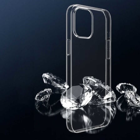 iPhone 14 Kılıf Sararmaz Ultra İnce Sert Mika Kamera Yükseltili FORUMSHOP