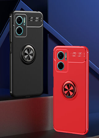 Xiaomi Redmi Note 11E Kılıf Zore Ravel Silikon Kapak-Mavi