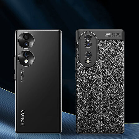 Huawei Honor 70 Kılıf Zore Niss Silikon Kapak-Lacivert