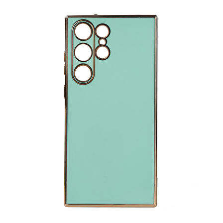 Galaxy S23 Ultra Uyumlu Zore Bark Kapak-Açık Yeşil