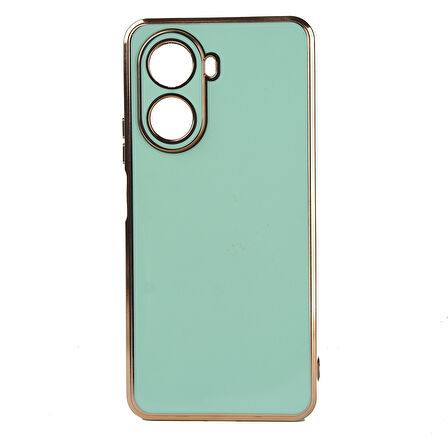 Huawei Nova 10 SE Kılıf Zore Bark Kapak-Açık Yeşil