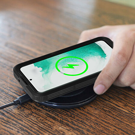 Galaxy S23 Uyumlu 1-1 Su Geçirmez Uyumlu-Siyah