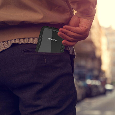 Galaxy S23 Plus Uyumlu 1-1 Su Geçirmez Uyumlu-Siyah