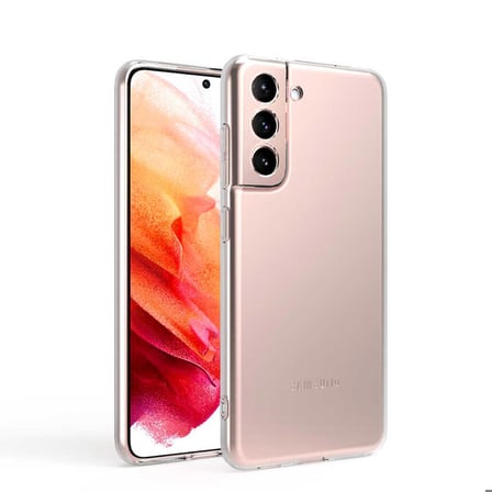 Galaxy S23 Plus Uyumlu Zore Kamera Korumalı Süper Silikon Kapak-Renksiz