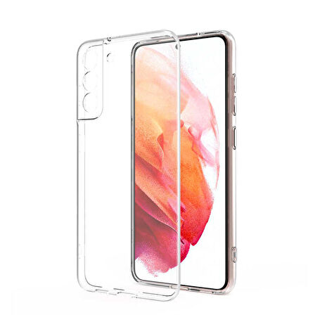 Galaxy S23 Plus Uyumlu Zore Kamera Korumalı Süper Silikon Kapak-Renksiz