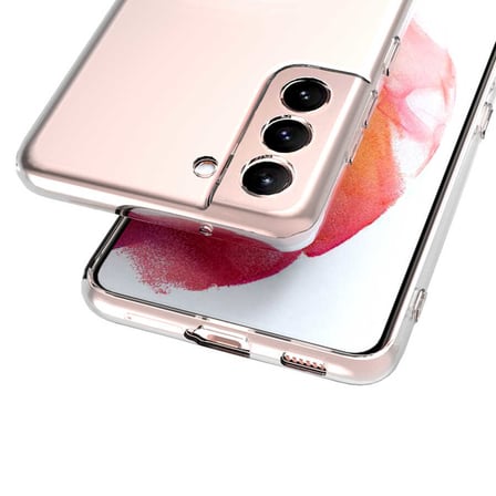 Galaxy S23 Plus Uyumlu Zore Kamera Korumalı Süper Silikon Kılıf-Renksiz