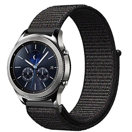 ​​Gear S2 (20mm) Uyumlu KRD-03 Hasır Zore Kordon-NO12