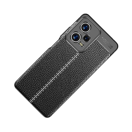Xiaomi Redmi Note 12 5G Kılıf Deri Görünümlü Silikon Kamera Korumalı Üstün Koruma Novatech