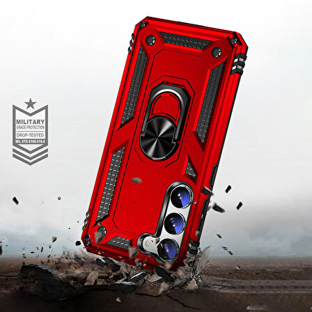 Galaxy S23 Uyumlu Zore Vega Kapak-Siyah