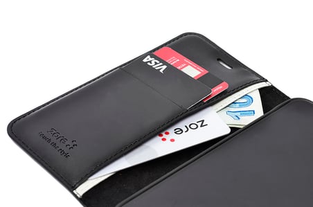 Galaxy S23 Uyumlu Zore Kar Deluxe Kapaklı Uyumlu-Kırmızı